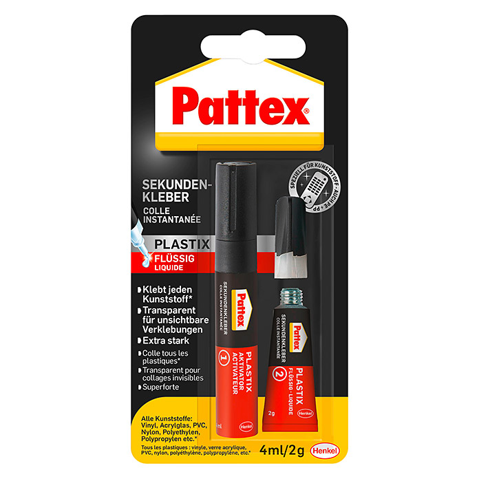 Pattex Plastix Sekundenkleber 