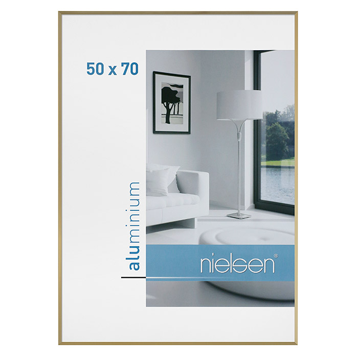 Nielsen Pixel Bilderrahmen Gold 50 x 70 cm