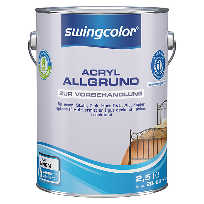 swingcolor Acryl Allgrund Weiss