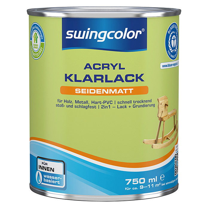 swingcolor Acryl Klarlack seidenmatt