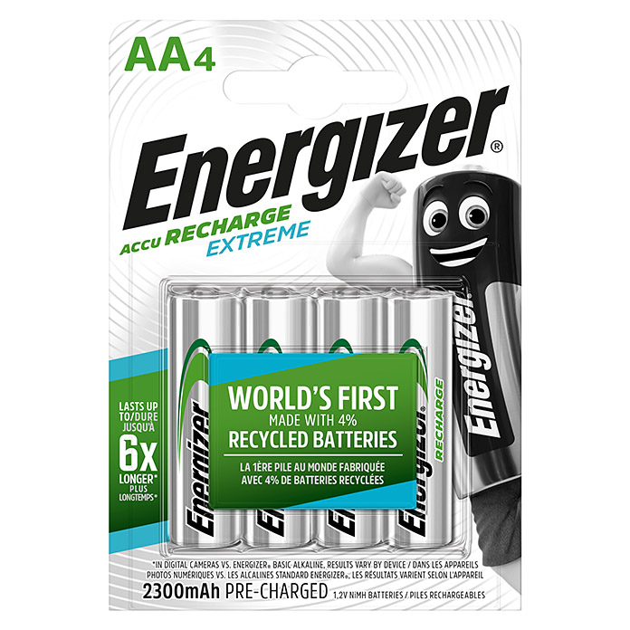 ENERGIZER Batteria ricaricabile Rechargeable Extreme AA