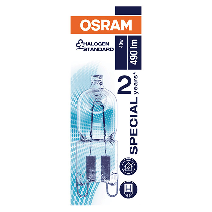 Lampe halogène Halopin Oven de OSRAM