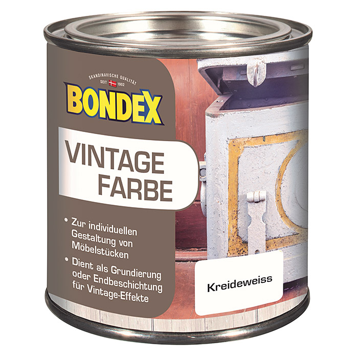 Peinture BONDEX Vintage blanc craie