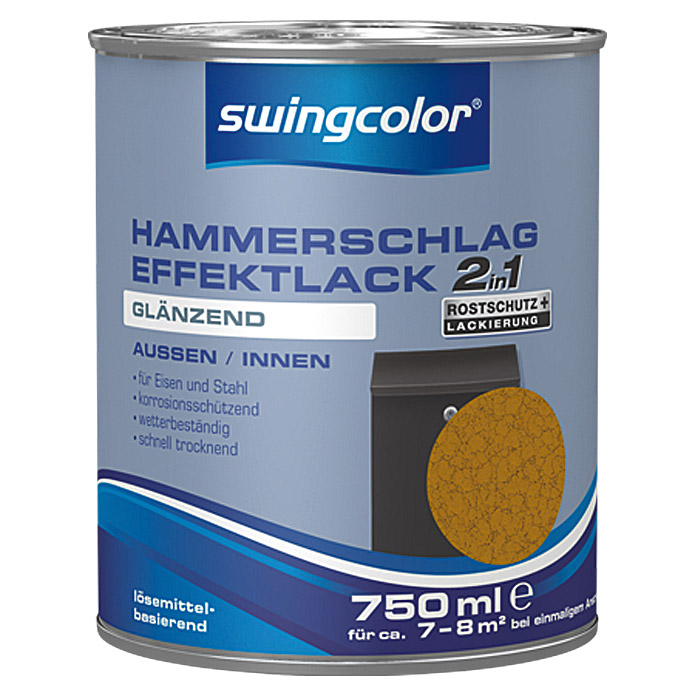 swingcolor Hammerschlag-Effektlack