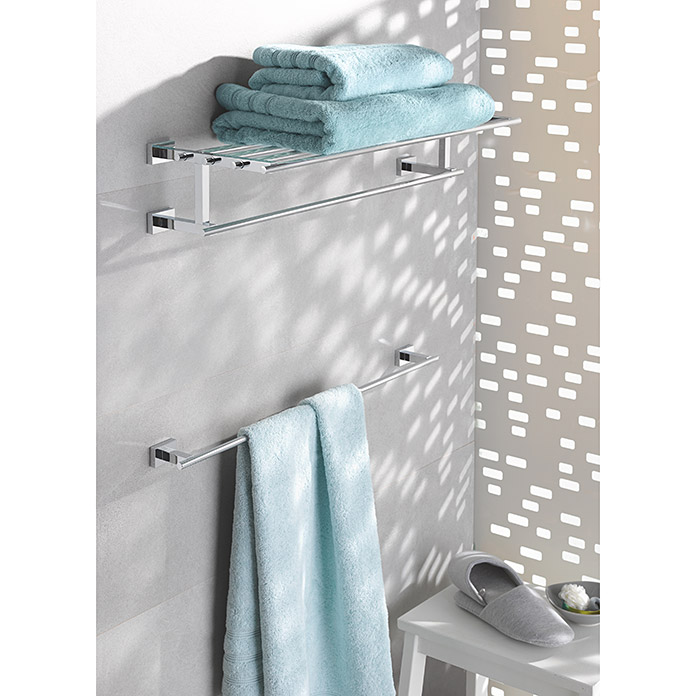 Porte-serviettes de bain GROHE Cube Essentials 