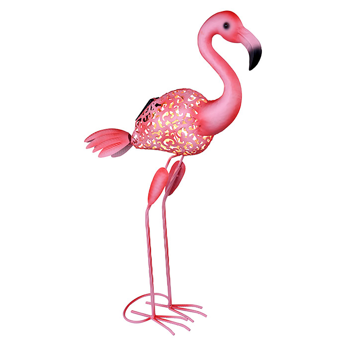 GLOBO Solarlampe Flamingo
