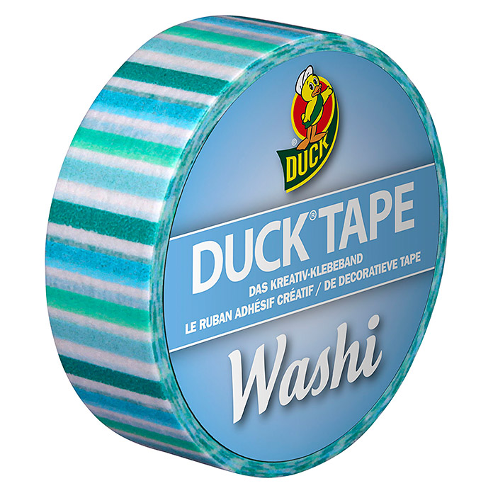 DUCK TAPE Washi nastro adesivo Blue stripes