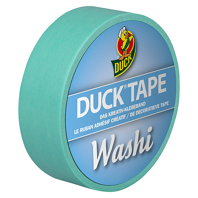 DUCK TAPE Washi nastro adesivo bright blue