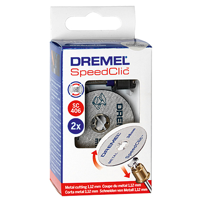 DREMEL EZ SpeedClic Starter-Set Mod. SC 406