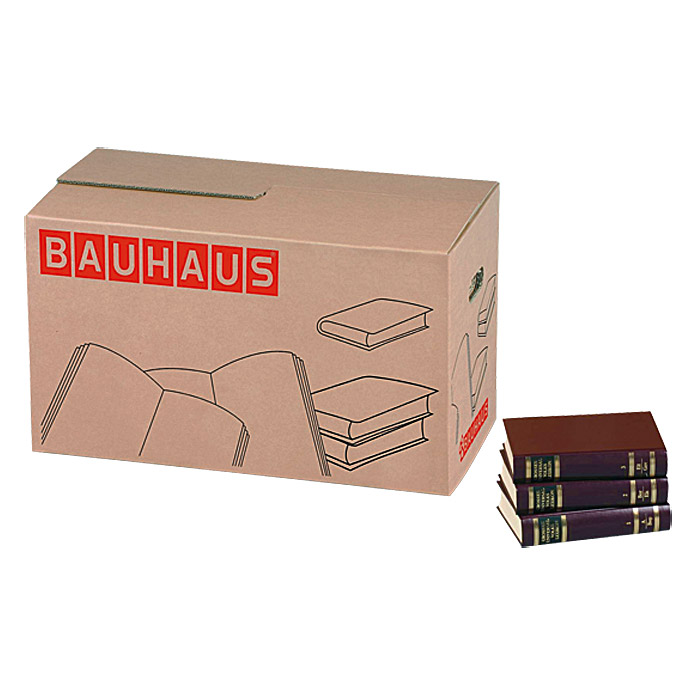 BAUHAUS Bücher- und Geschirrbox
