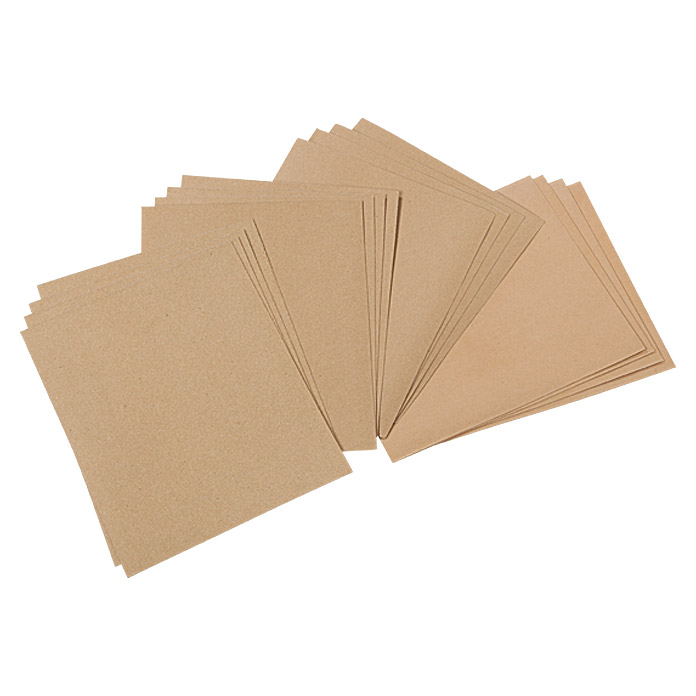 Craftomat Set di carta abrasiva standard