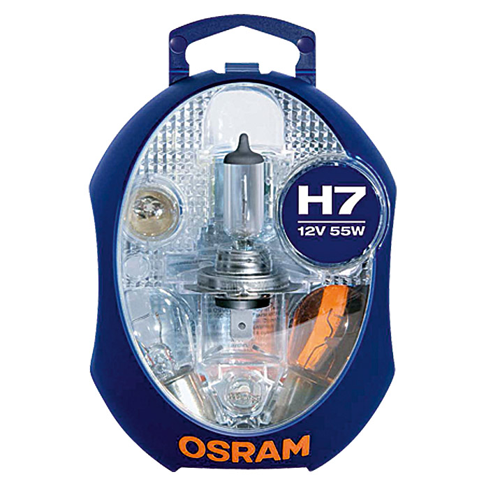 Jeu d'ampoules de rechange Eurobox OSRAM H7