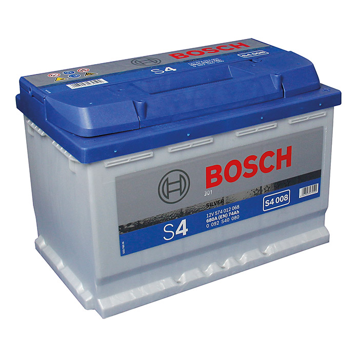 BOSCH Autobatterie KSN (S4 008, Kapazität: 74 Ah, 12 V)