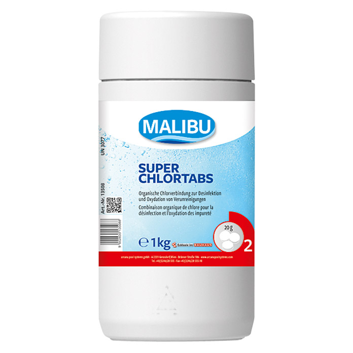 Malibu Cloro in pastiglie Super 1 kg