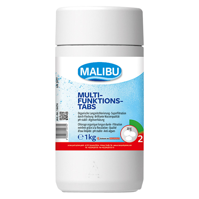 Malibu Multifunktionstabs 1 kg