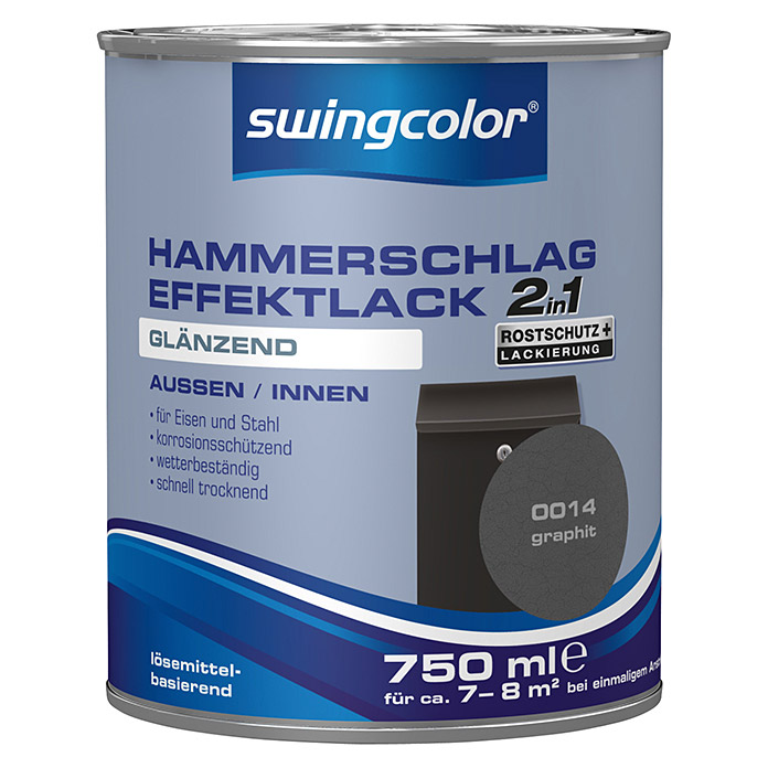 swingcolor Hammerschlag-Effektlack