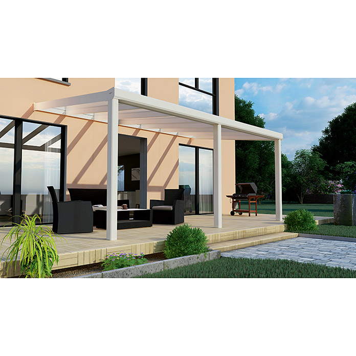 Terrassenüberdachung Special Edition 5 x 3 m VSG klar