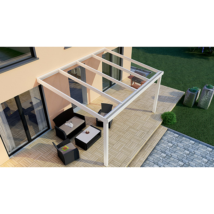 Terrassenüberdachung Special Edition 4 x 3.5 m klar
