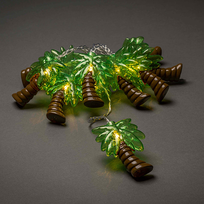 Guirlande lumineuse à LED Palmiers Konstsmide