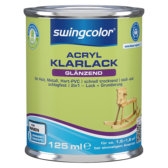swingcolor Acryl Klarlack glänzend
