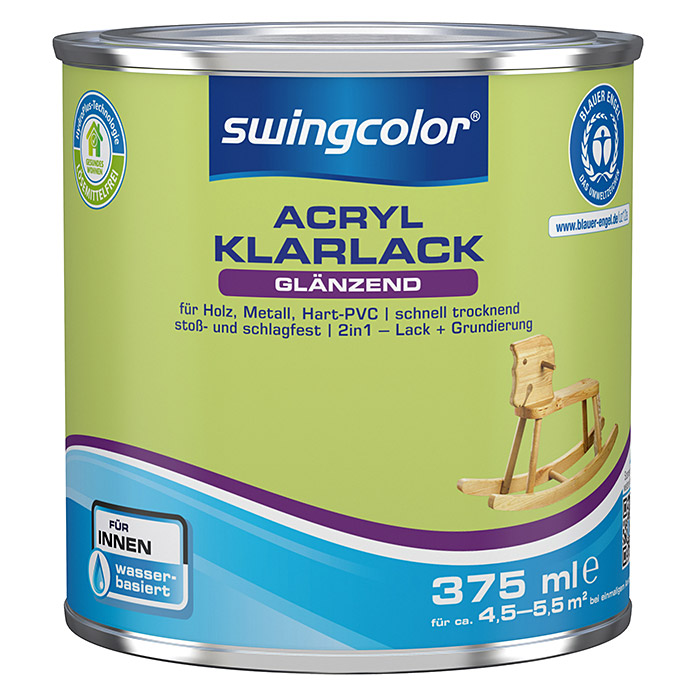 swingcolor Laque incolore acrylique brillante