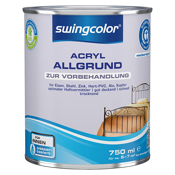 swingcolor Acryl Allgrund Grau