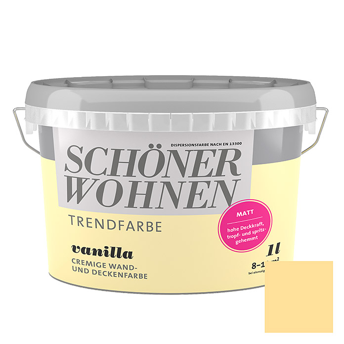 SCHÖNER WOHNEN Pittura di tendenza Vanilla