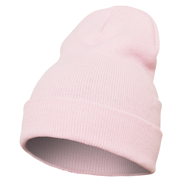 Long Beanie Mütze Pink
