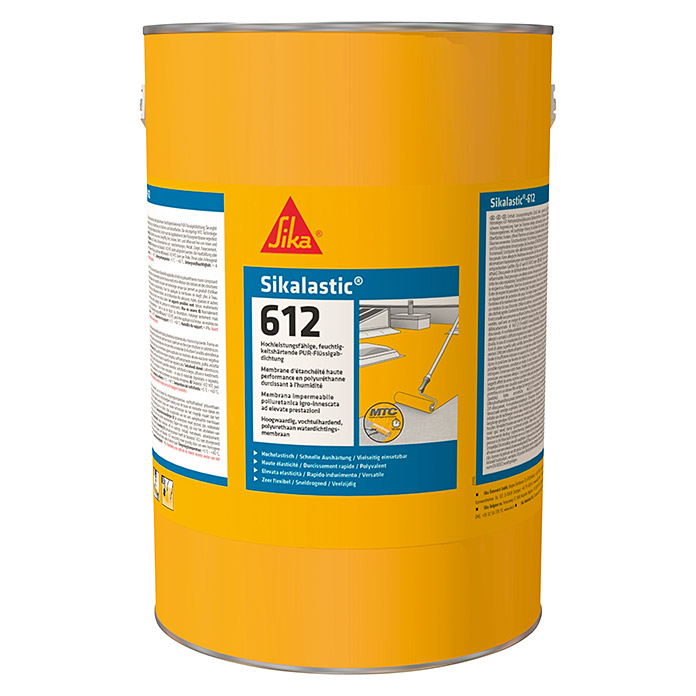 Joint liquide RAL 7032 Sikalastic -612