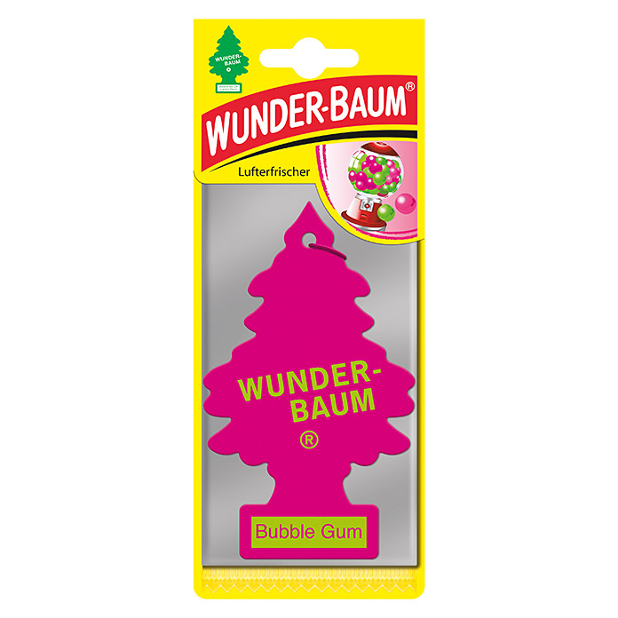 WUNDER-BAUM rafraichisseur d'air Bubble Gum