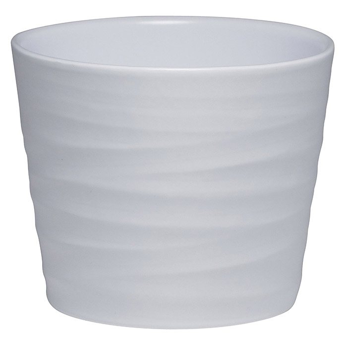 Luwasa Wave ceramica Coprivaso 36 cm bianco opaco