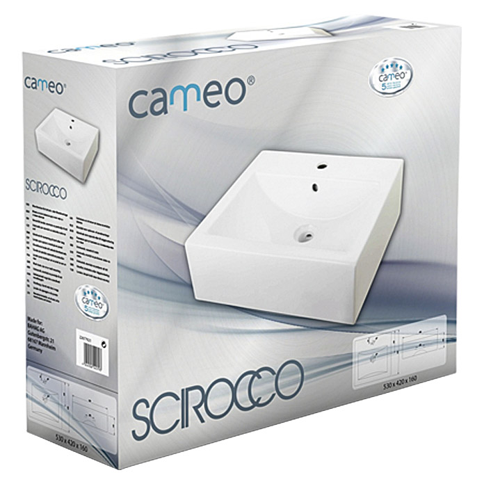 Cameo Design-Waschtisch Scirocco