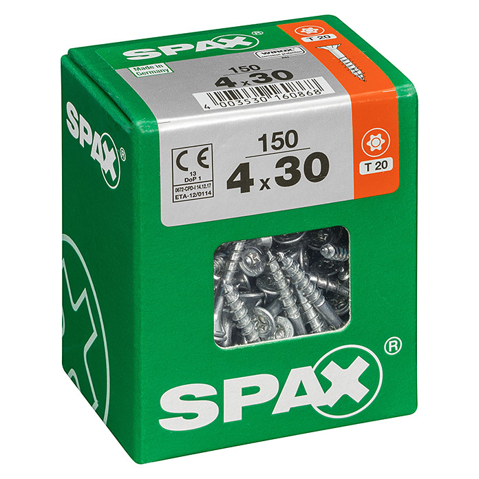 SPAX Viti universali T-Star plus Ø x L: 4 x 30 mm