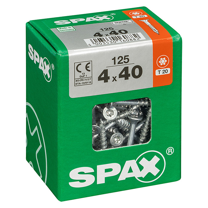 SPAX Vis universelle T-Star plus Ø x L: 4 x 40 mm