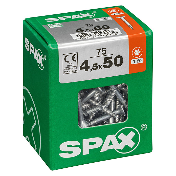 SPAX Vis universelle T-Star plus Ø x L: 4.5 x 50 mm