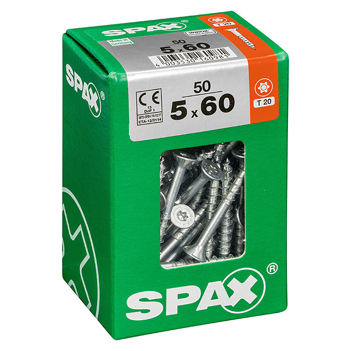 SPAX Universalschrauben T-Star plus Ø x L: 5 x 60 mm