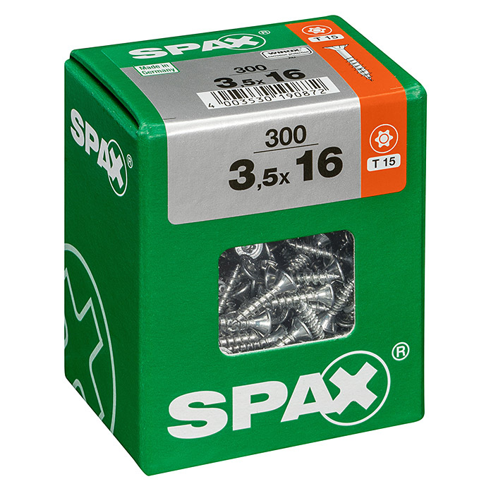 SPAX Viti universali T-Star plus Ø x L: 3.5 x 16 mm