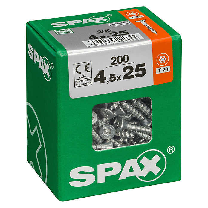 SPAX Universalschrauben T-Star plus Ø x L: 4.5 x 25 mm