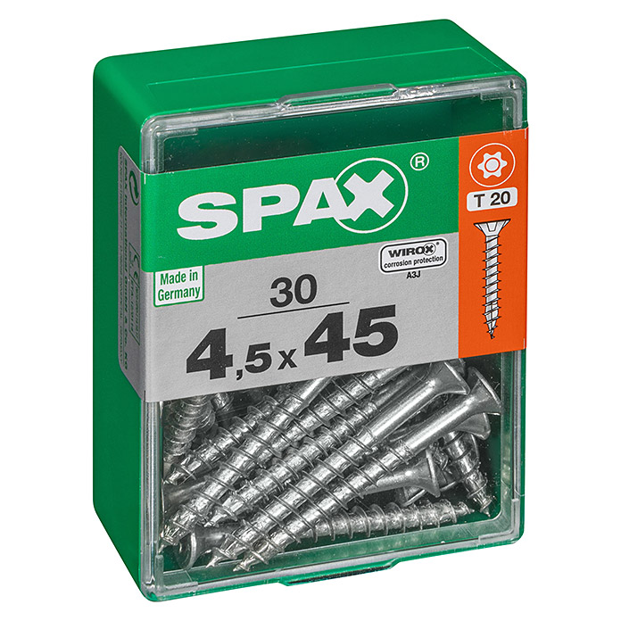 SPAX Universalschrauben T-Star plus Ø x L: 4.5 x 45 mm