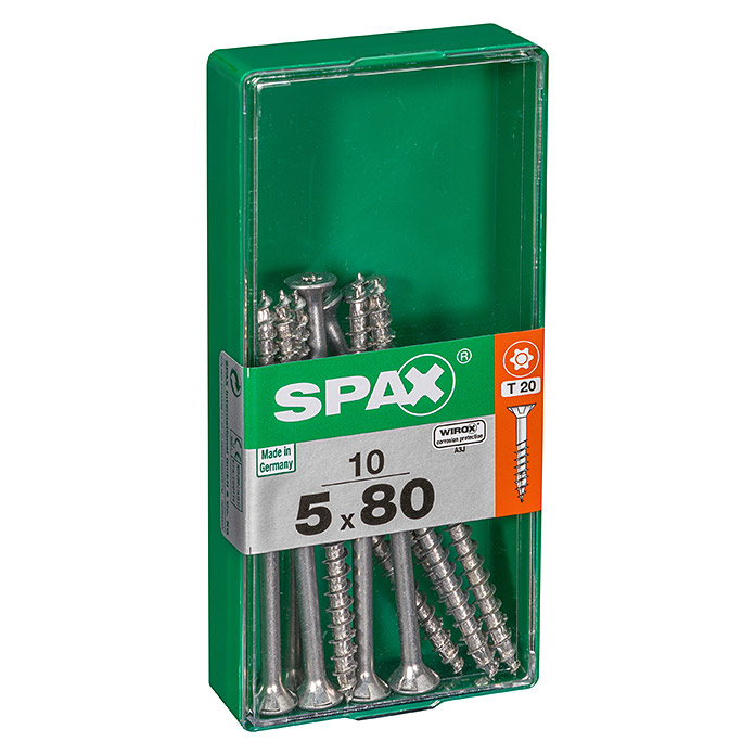 SPAX Universalschrauben T-Star plus Ø x L: 5 x 80 mm
