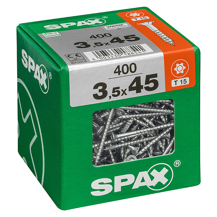 SPAX Universalschrauben T-Star plus Ø x L: 3.5 x 45 mm