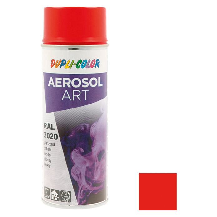 Peinture aérosol DUPLI-COLOR Aerosol-Art RAL 3020