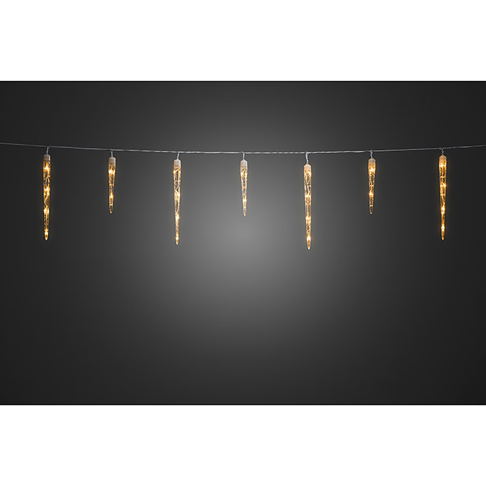 Rideau lumineux stalactites LED de KONSTSMIDE