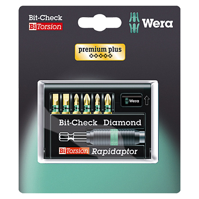 Wera Premium Plus Bit-Satz BiTorsion 8700/6 BDC