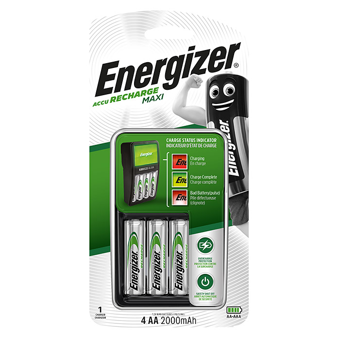ENERGIZER Caricabatterie Maxi