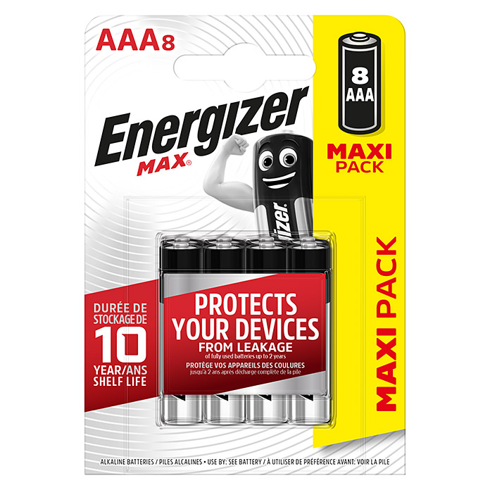 ENERGIZER Batterie alcaline Max Micro AAA