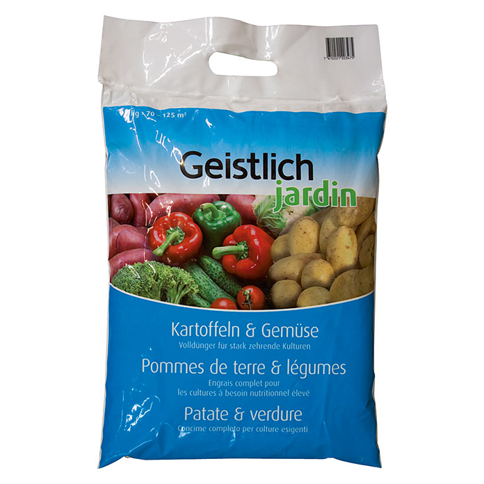 Engrais pour pommes de terre et légumes Geistlich
