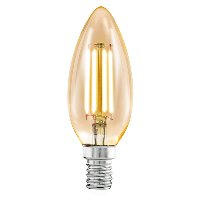 EGLO LED-Leuchtmittel Amber C37