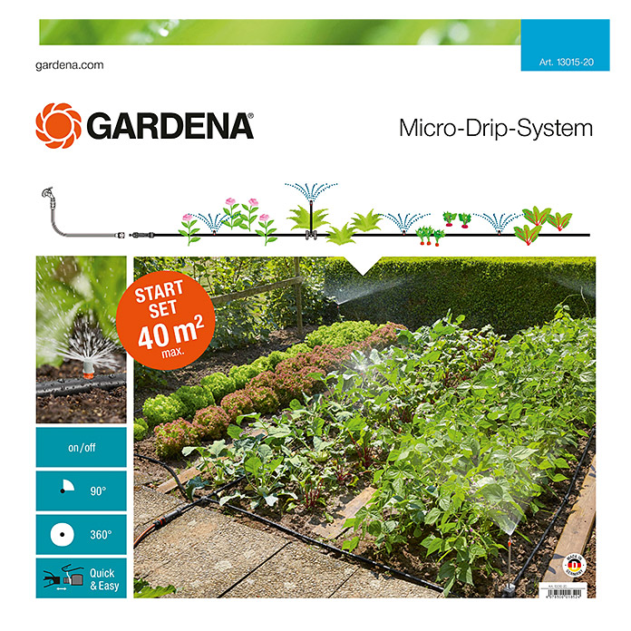 GARDENA Micro-Drip Start-Set Pflanzflächen M
