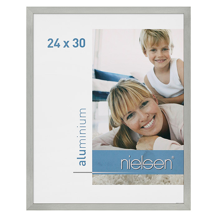 Cadre photo Nielsen C2 argent 24 x 30 cm